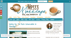 Desktop Screenshot of messymarriage.com